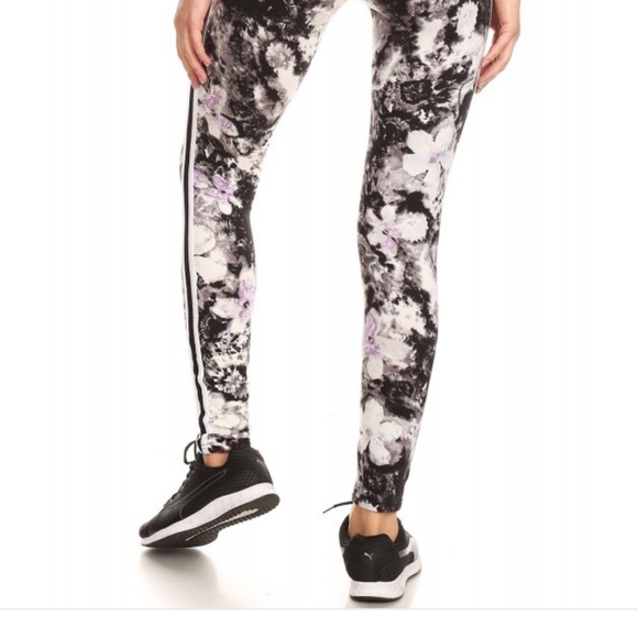 MARBLED BUTTER SOFT LEGGINGS - Picture 6 of 6